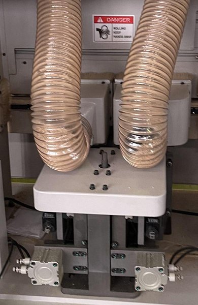 Кромкооблицовочный станок Filato 8001UHQLMS-2 серии INDUSTRIAL с возвратным конвейером