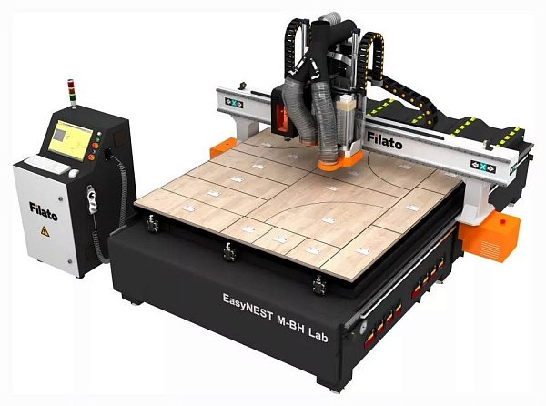 Фрезерный станок с ЧПУ для технологии Нестинг FILATO EasyNEST M-BH Lab