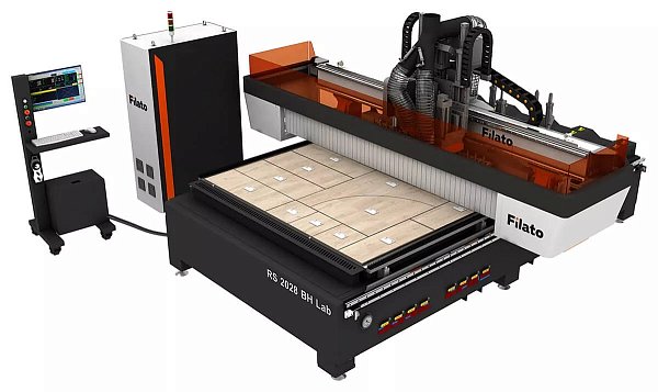 Обрабатывающий центр с ЧПУ Filato RS 2028 BH Lab